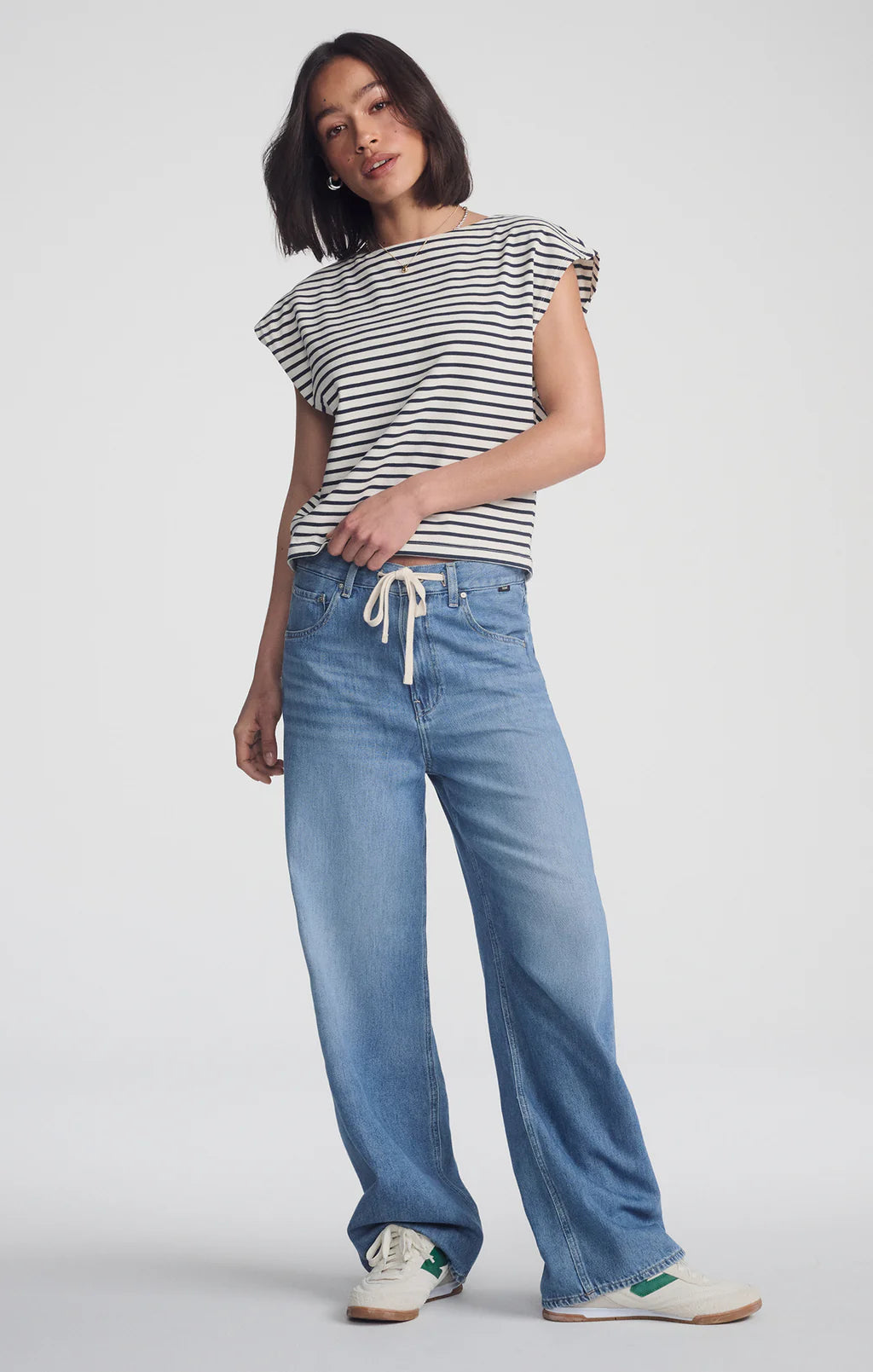 Mavi Nella Lt-blue wide leg jean
