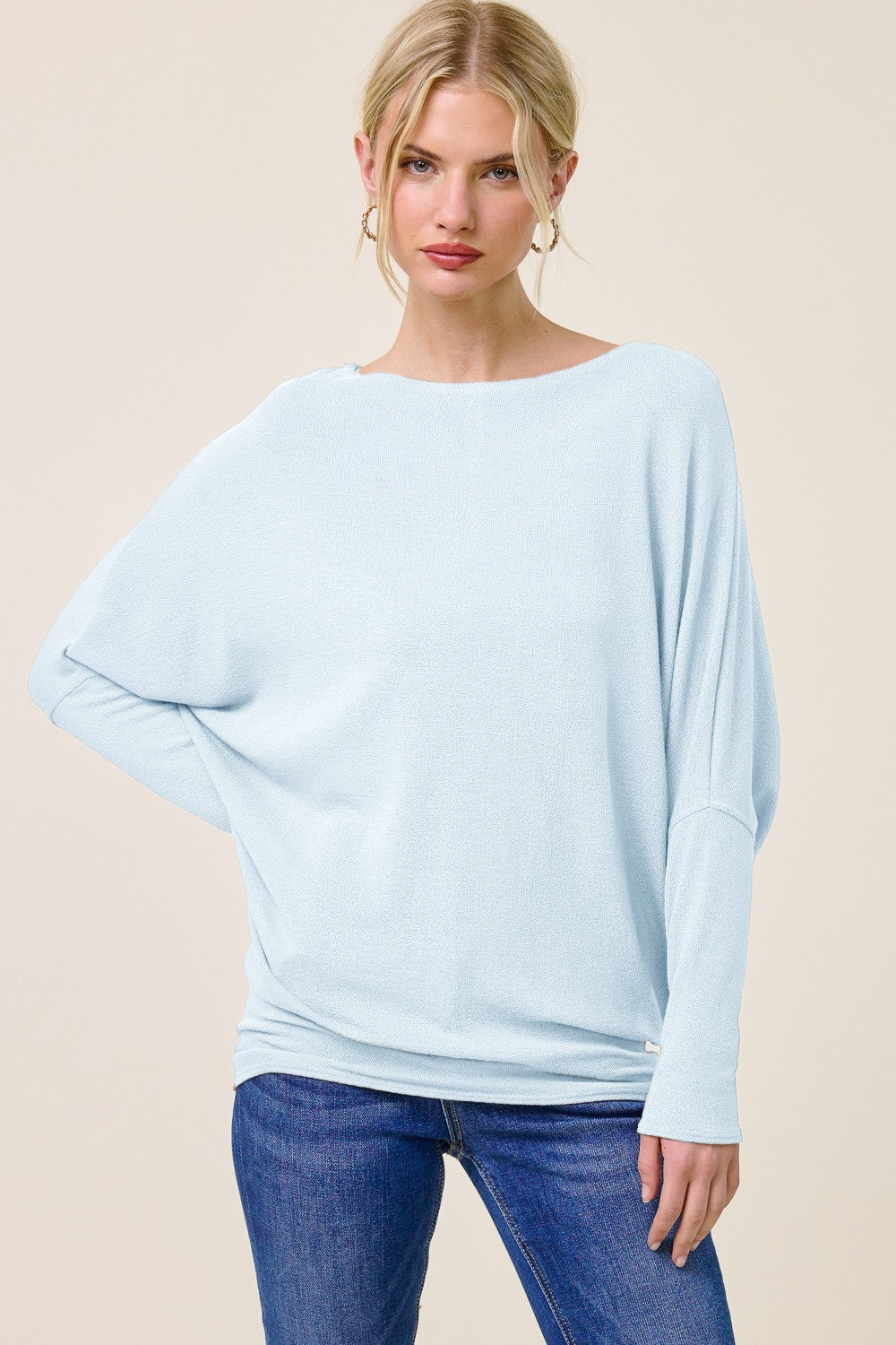 Janice in ice water is our signature crepe hacci dolman